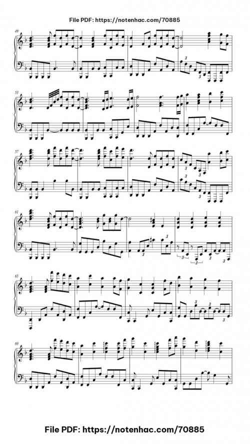 Victory piano sheet music free pdf