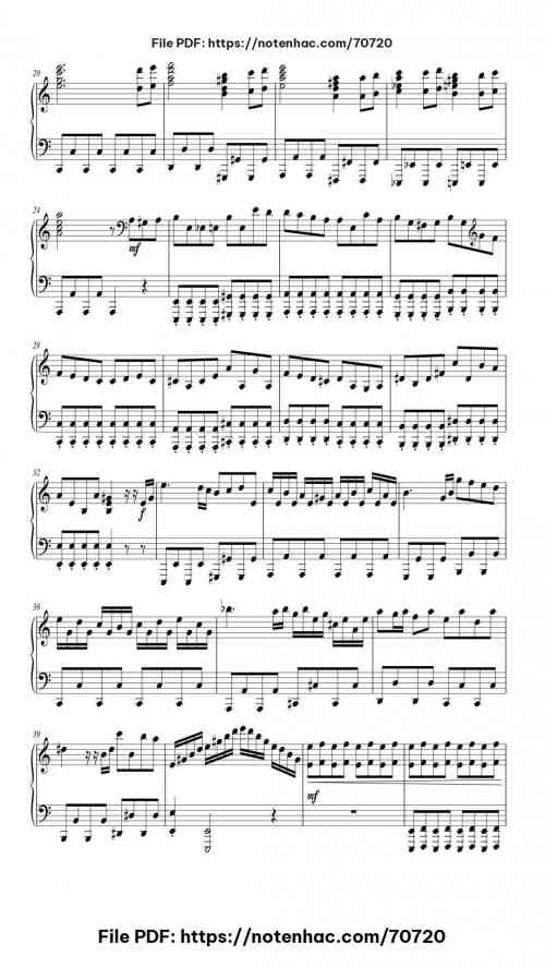 Virus - Piano piano sheet music free pdf
