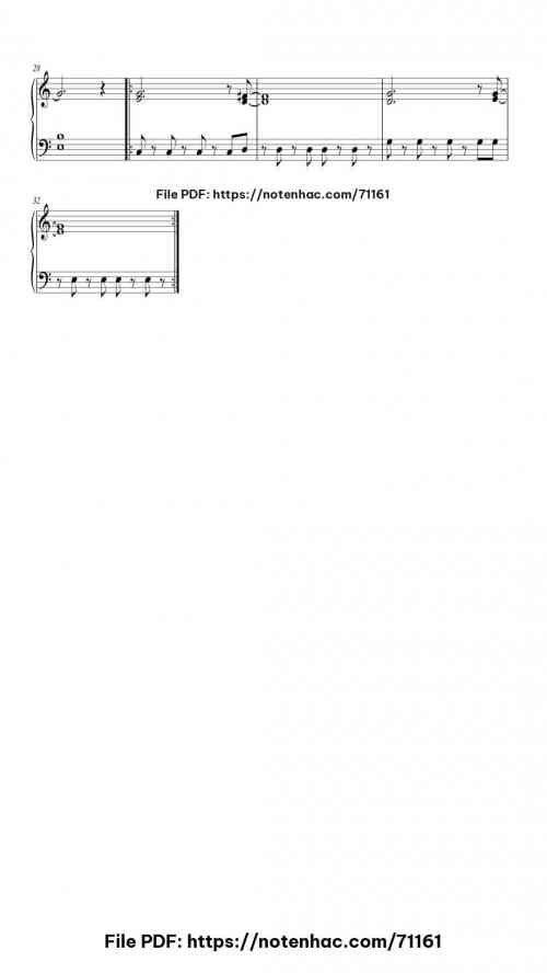 Viva La Vida piano sheet music free pdf