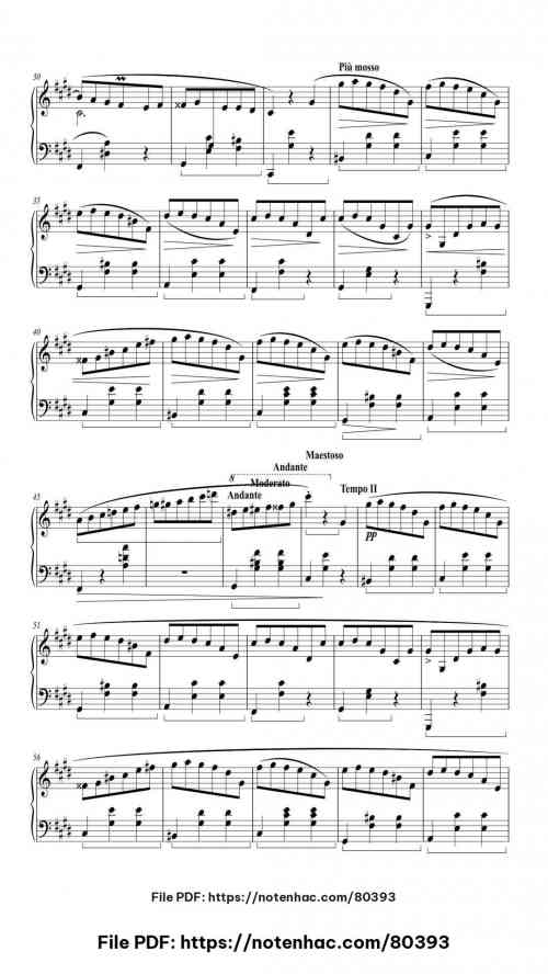 Waltz in C♯ Minor, Op. 64, No. 2 by Frédéric Chopin Level Advanced 9 Waltz in C♯ Minor, Op. 64, No. 2 piano sheet music free pdf