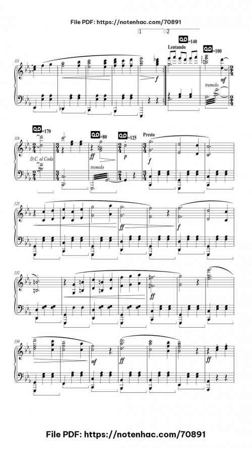 Waltz No. 2 from Suite for Variety Orchestra piano sheet music free pdf