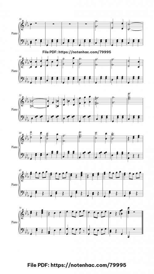 Waltz No. 2 – Main Theme by Dmitri Shostakovich Level Intermediate 4 Waltz No. 2 – Main Theme piano sheet music free pdf