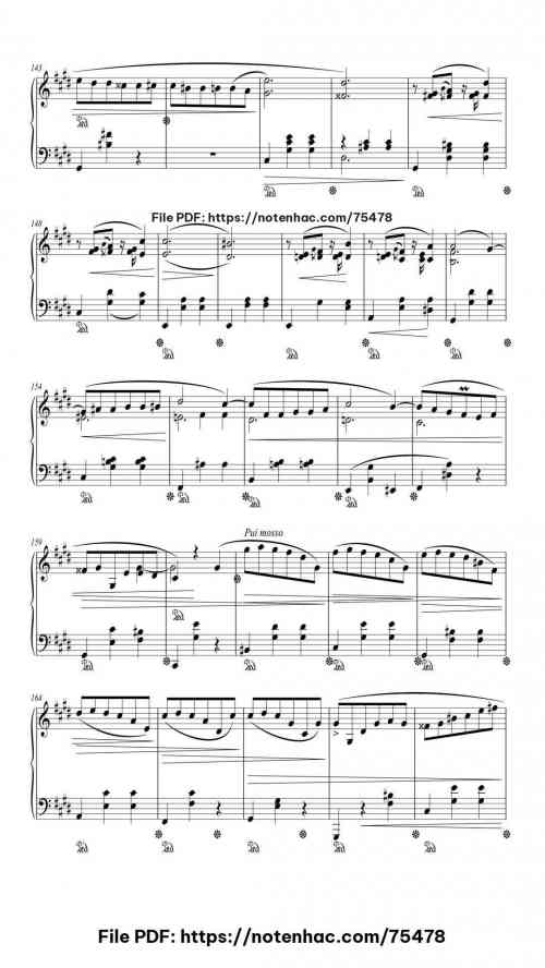 Waltz No. 7 in C-sharp Minor, Op. 64, No. 2 piano sheet music free pdf