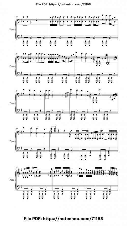 We Will Rock You by Queen Level Intermediate 5 We Will Rock You piano sheet music free pdf