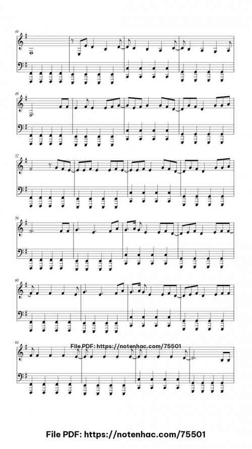 Zombie piano sheet music free pdf