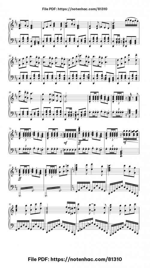 A Town with an Ocean View by Joe Hisaishi Level Mid-Advanced 9 A Town with an Ocean View piano sheet music free pdf