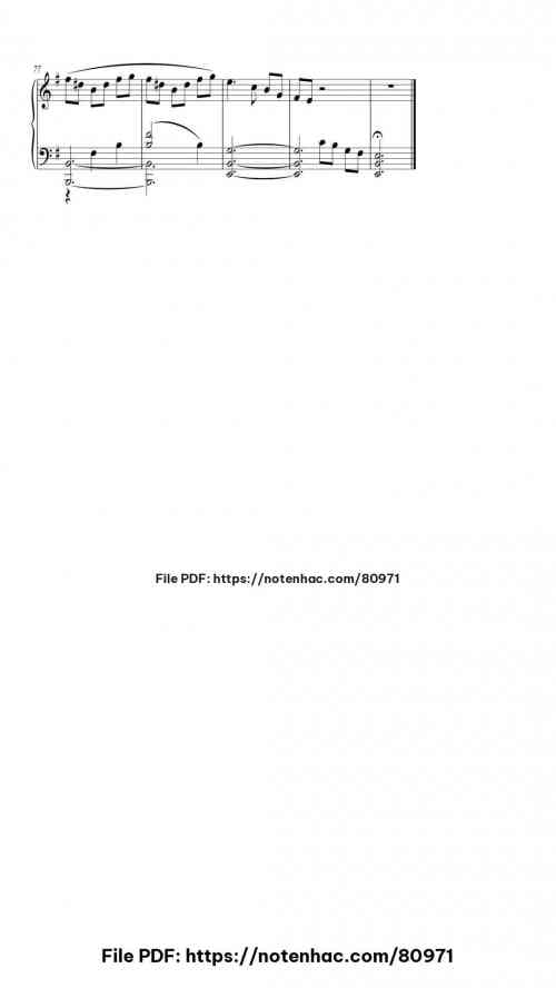 Beethoven's Silence piano sheet music free pdf