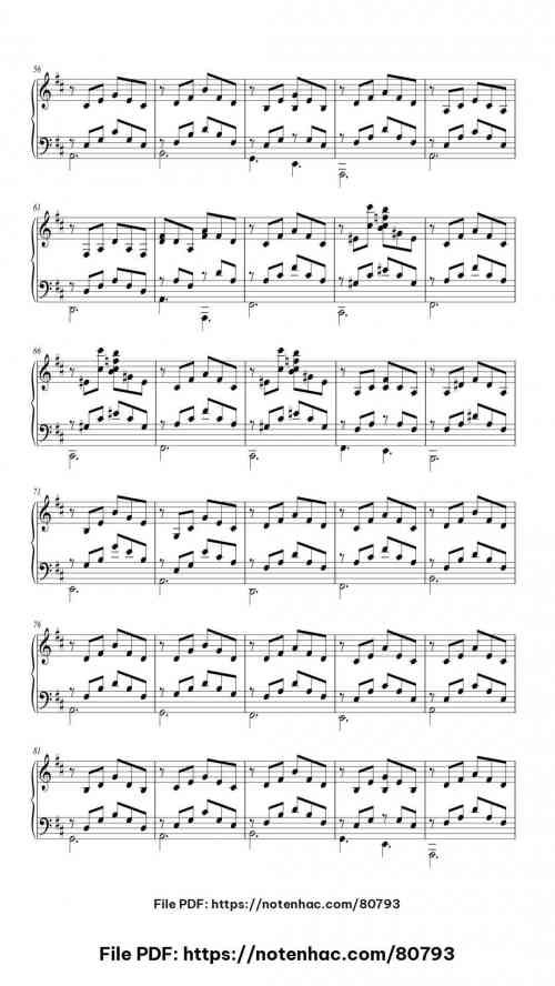 Can't Help Falling in Love With You (without melody) piano sheet music free pdf