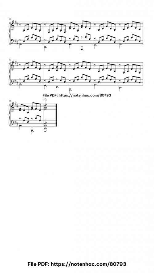 Can't Help Falling in Love With You (without melody) piano sheet music free pdf