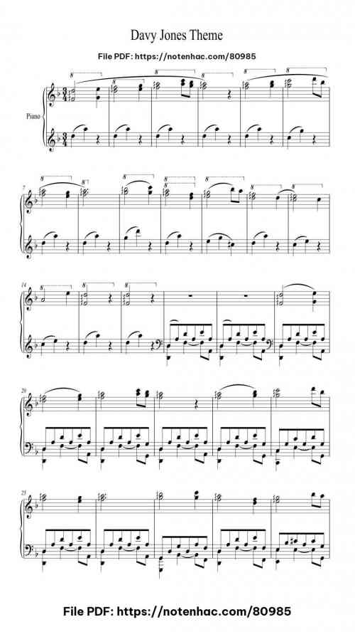davy jones theme 1