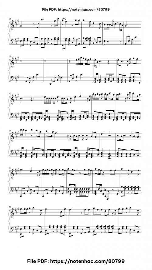 Die With A Smile - Lady Gaga / Bruno Mars piano sheet music free pdf