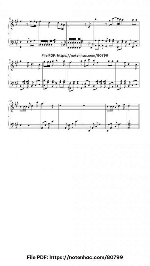 Die With A Smile - Lady Gaga / Bruno Mars piano sheet music free pdf