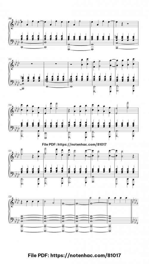Fall Out Boy Medley piano sheet music free pdf