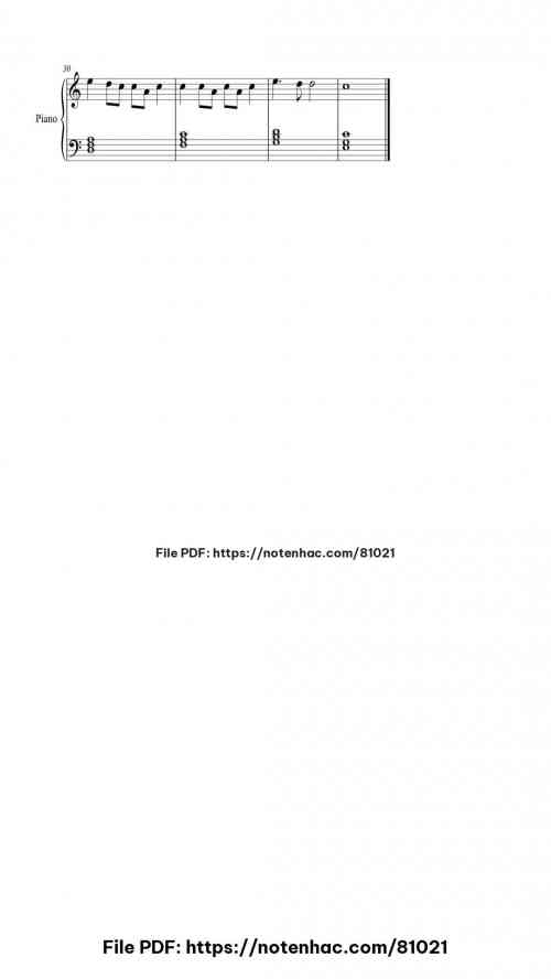 Forever Young piano sheet music free pdf