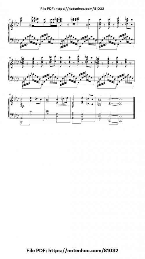 Gangsta's Paradise piano sheet music free pdf