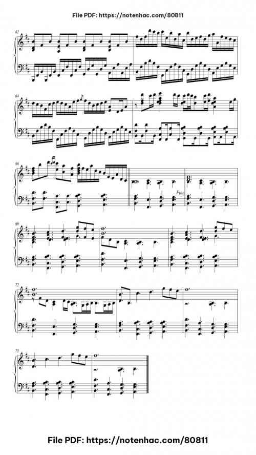 Golden Brown piano sheet music free pdf