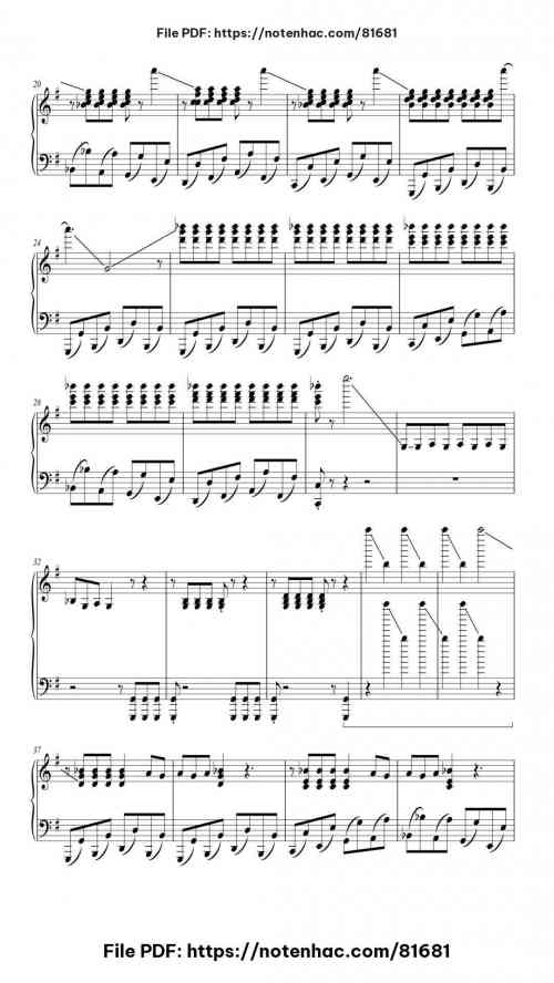 Great Balls of Fire piano sheet music free pdf