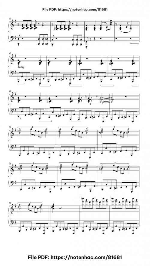 Great Balls of Fire piano sheet music free pdf