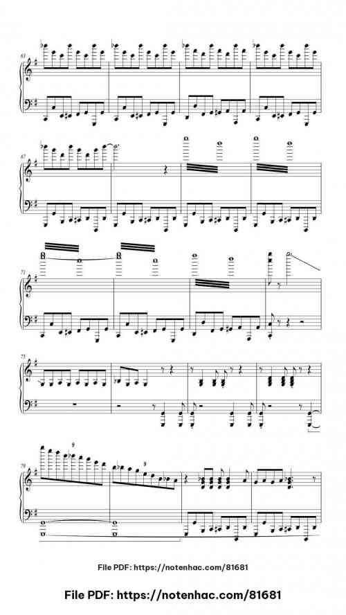 Great Balls of Fire piano sheet music free pdf