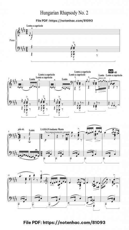 hungarian rhapsody no 2 in c sharp minor s 244 2 1