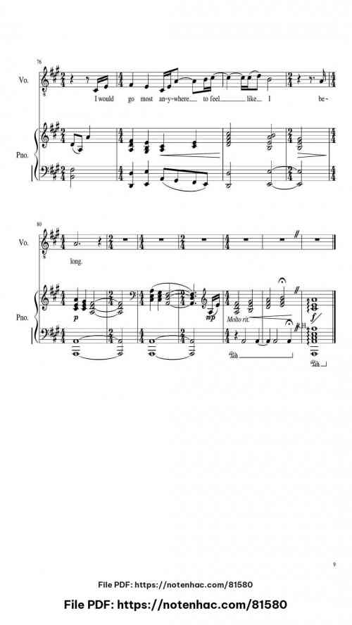 I Can Go The Distance by Transcribed by Joe Marta Level G major, E minor 18 I Can Go The Distance piano sheet music free pdf