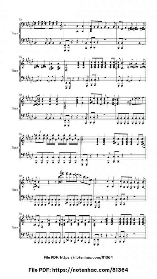 Knockin' on Heavens Door piano sheet music free pdf