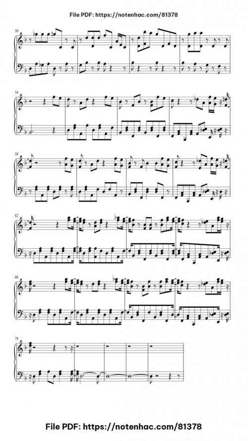 La Seine by Vanessa Paradis Level Intermediate 6 La Seine piano sheet music free pdf