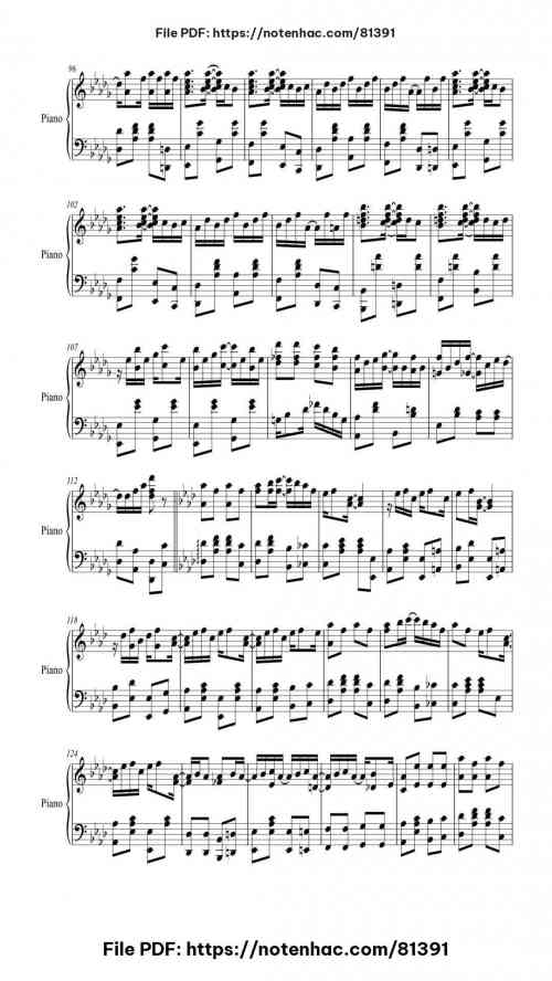 Maple Leaf Rag piano sheet music free pdf