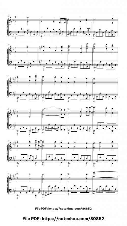 My Heart Will Go On piano sheet music free pdf