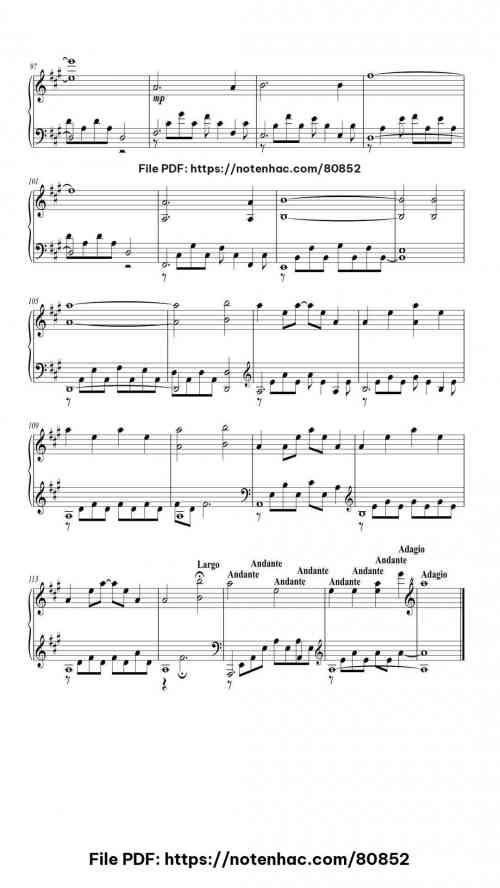 My Heart Will Go On piano sheet music free pdf