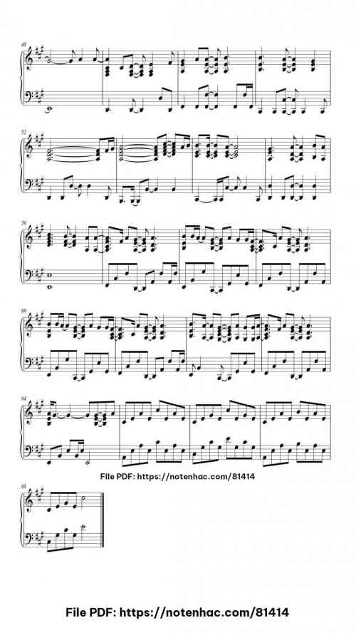 My Immortal by Evanescence Level Mid-Advanced 6 My Immortal piano sheet music free pdf