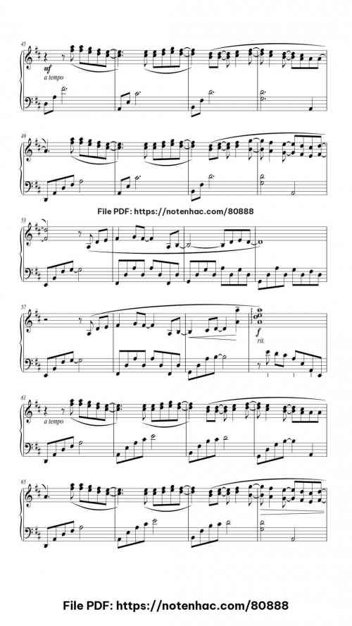 Right Here Waiting piano sheet music free pdf
