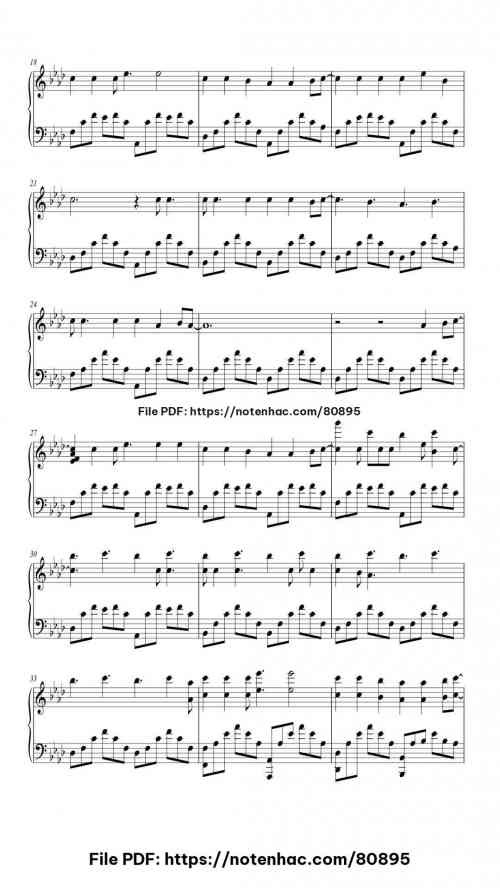 September piano sheet music free pdf