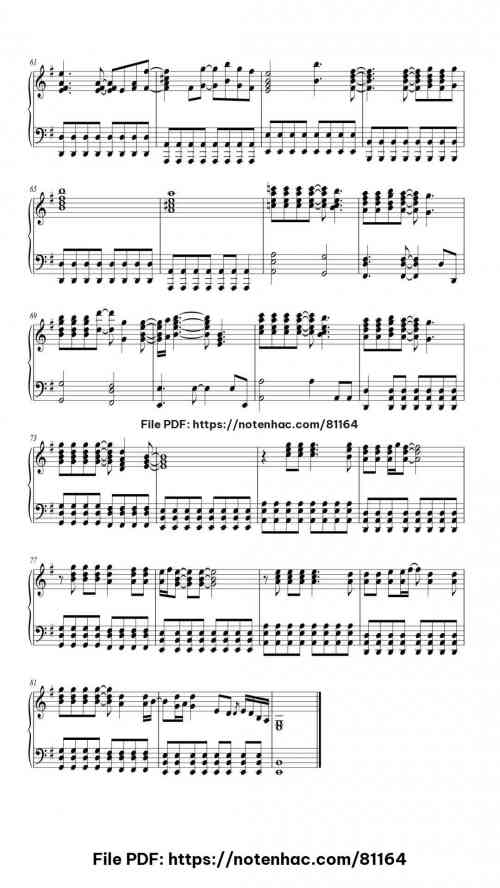 Shallow –A Star Is Born piano sheet music free pdf