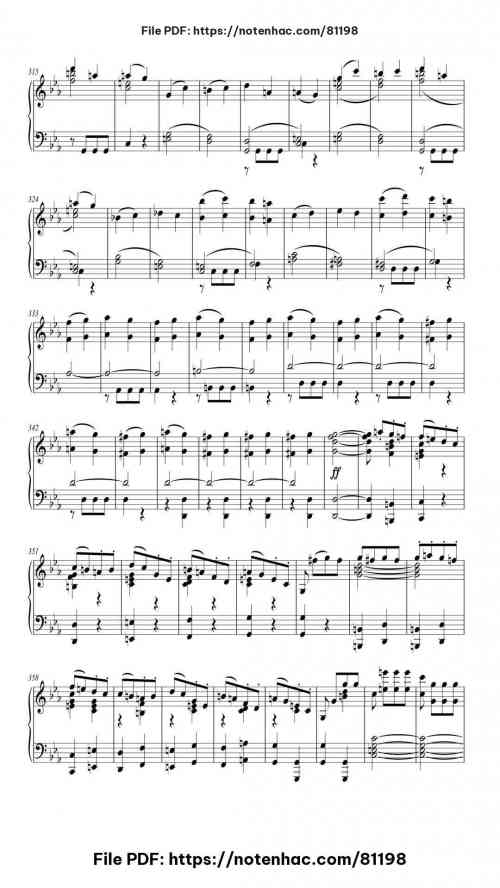 Symphony No. 5 in C Minor, Op. 67: I. Allegro con brio piano sheet music free pdf