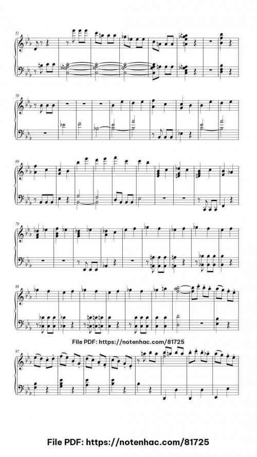 Symphony No. 5 in Cm, Op. 67 – Theme by Ludwig van Beethoven Level Intermediate 5 Symphony No. 5 in Cm, Op. 67 – Theme piano sheet music free pdf
