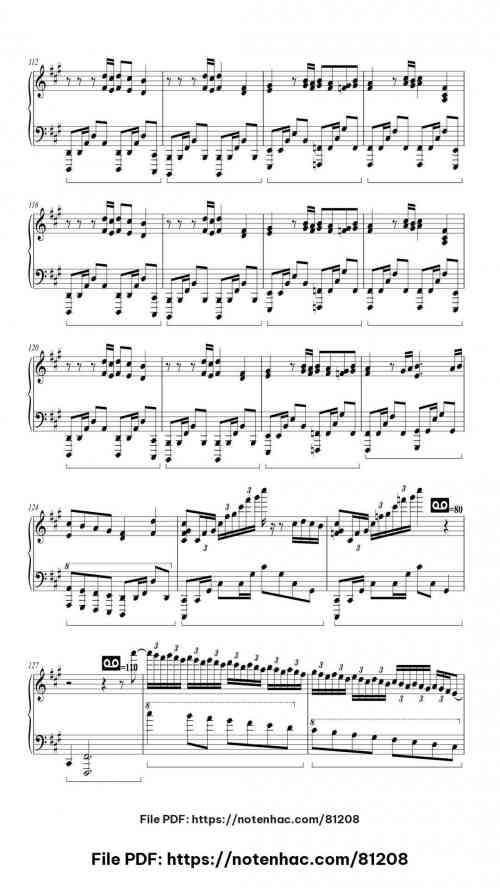 The Final Countdown piano sheet music free pdf