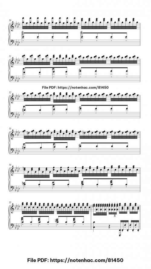 The Four Seasons - Winter in F Minor, RV. 297: III. Allegro piano sheet music free pdf