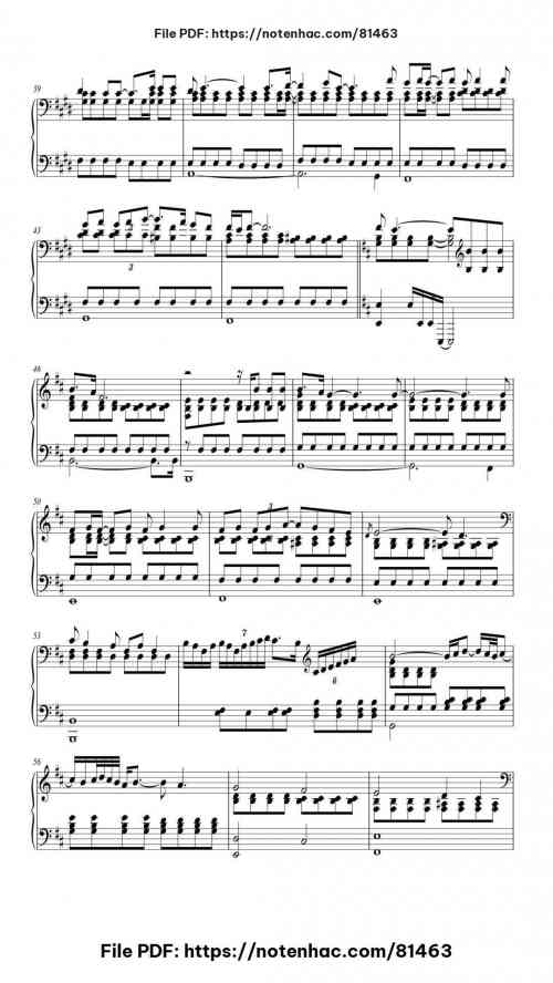 The show must go on by Queen Level Mid-Advanced 8 The show must go on piano sheet music free pdf