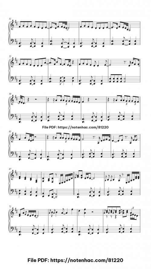 Thinking out Loud piano sheet music free pdf