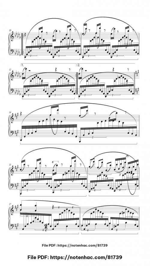 Trois Etudes de Concert No. 3 "Un Sospiro" by Franz Liszt Level Professional 11 Trois Etudes de Concert No. 3 "Un Sospiro" piano sheet music free pdf