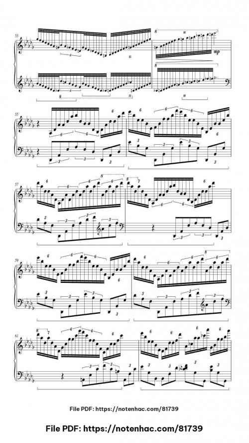 Trois Etudes de Concert No. 3 "Un Sospiro" by Franz Liszt Level Professional 16 Trois Etudes de Concert No. 3 "Un Sospiro" piano sheet music free pdf