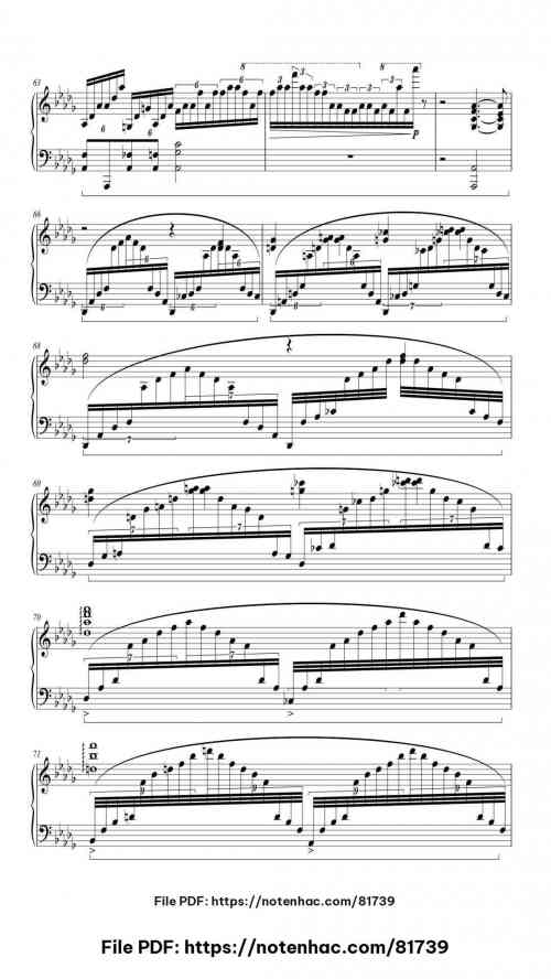 Trois Etudes de Concert No. 3 "Un Sospiro" by Franz Liszt Level Professional 17 Trois Etudes de Concert No. 3 "Un Sospiro" piano sheet music free pdf