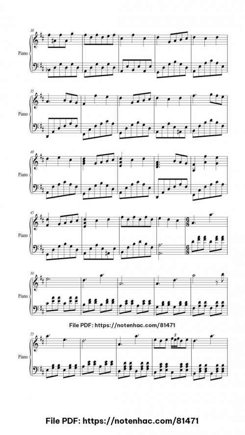 Undertale Medley piano sheet music free pdf
