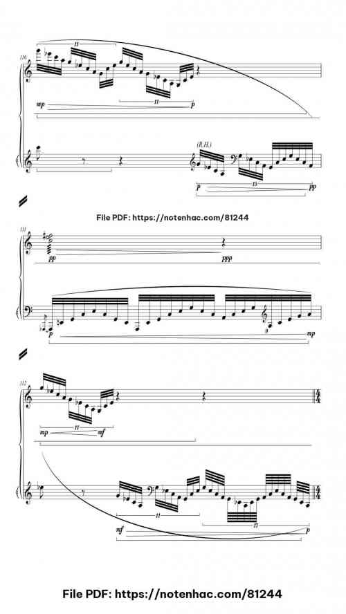 Une Barque sur l'Océan piano sheet music free pdf
