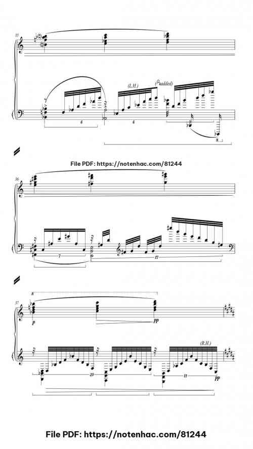 Une Barque sur l'Océan piano sheet music free pdf