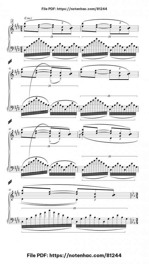 Une Barque sur l'Océan piano sheet music free pdf