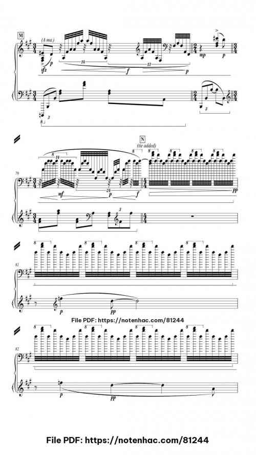 Une Barque sur l'Océan piano sheet music free pdf