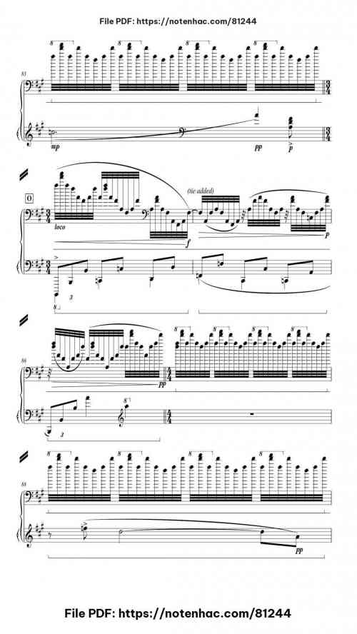 Une Barque sur l'Océan piano sheet music free pdf