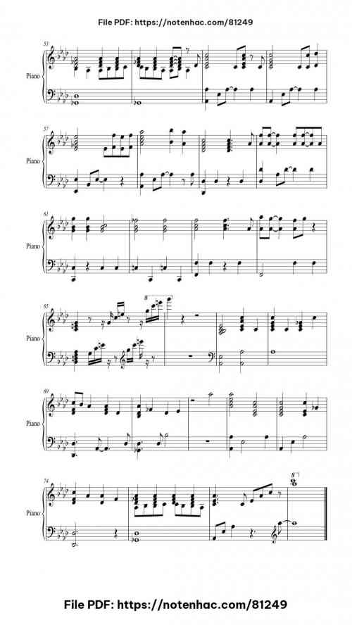 You Are So Beautiful piano sheet music free pdf